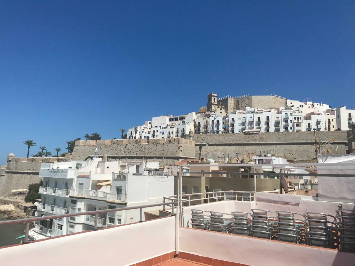 Apartamento Frente Al Mar Peniscola Bagian luar foto