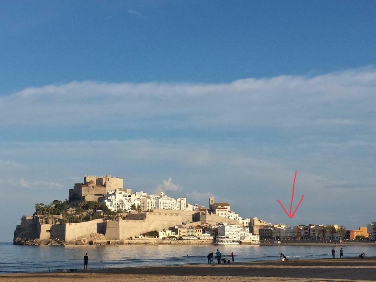 Apartamento Frente Al Mar Peniscola Bagian luar foto